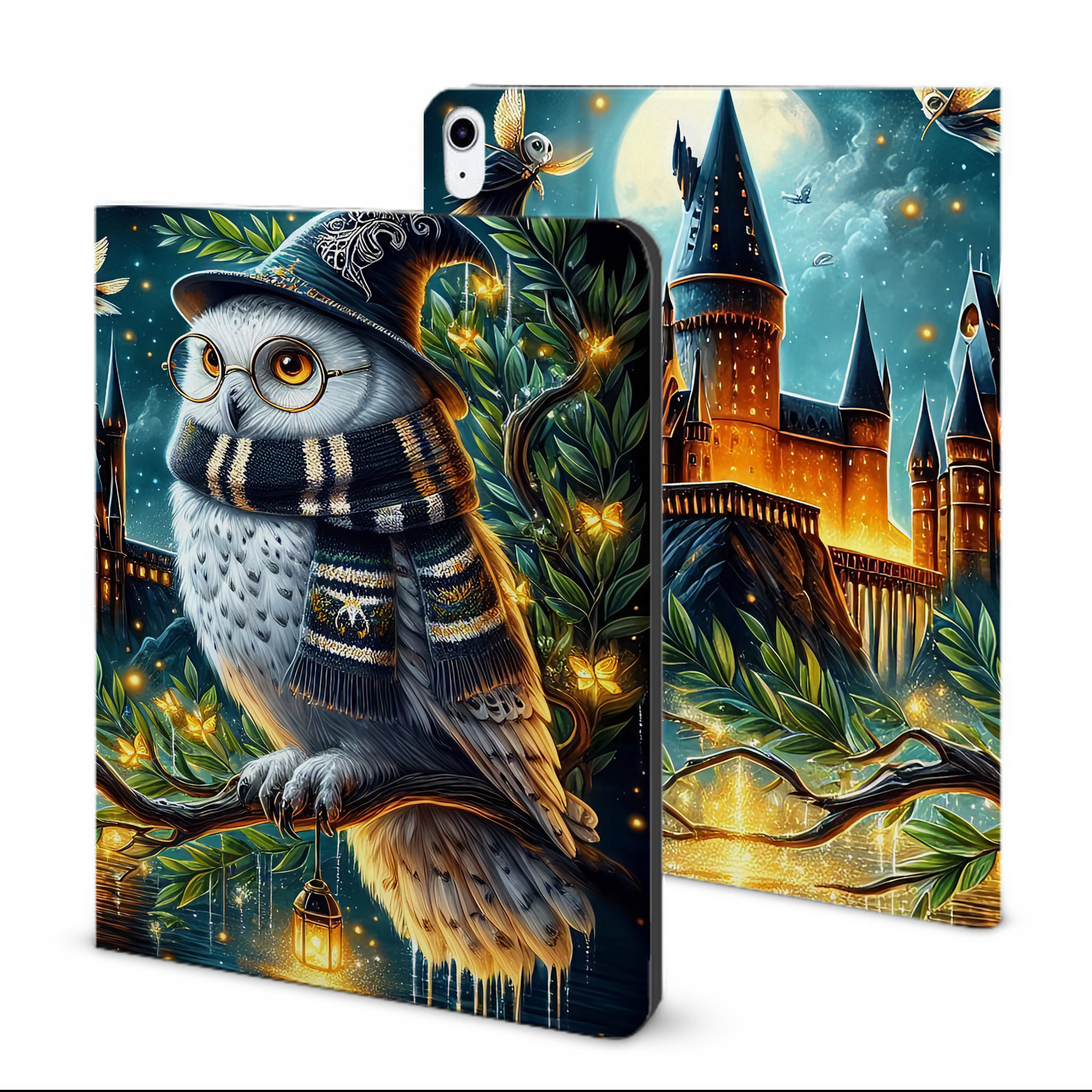 （画像用） Harry Potter ハリー・ポッターシリーズ IPad ケース ブック型 PUレザー TPU 耐衝撃 軽量 薄型 ペン収納なし 全面保護 IPad 各モデル対応